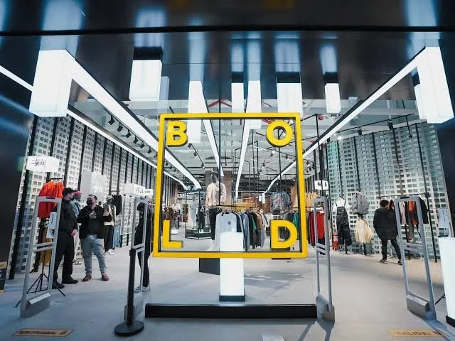 Inside a Bold store